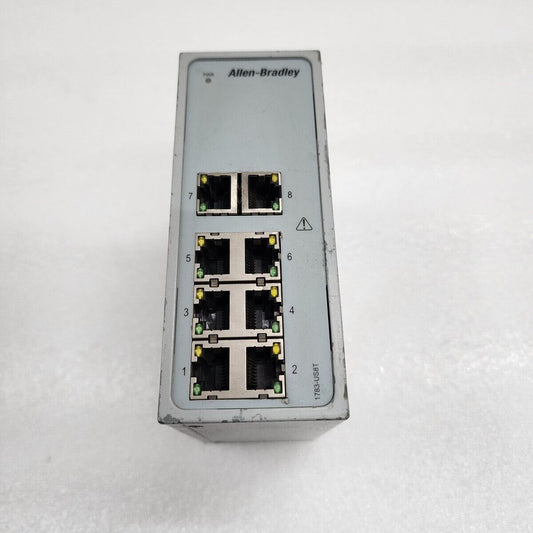 ALLEN BRADLEY CAT 1783-US8T ETHERNET SWITCH SER A 171228