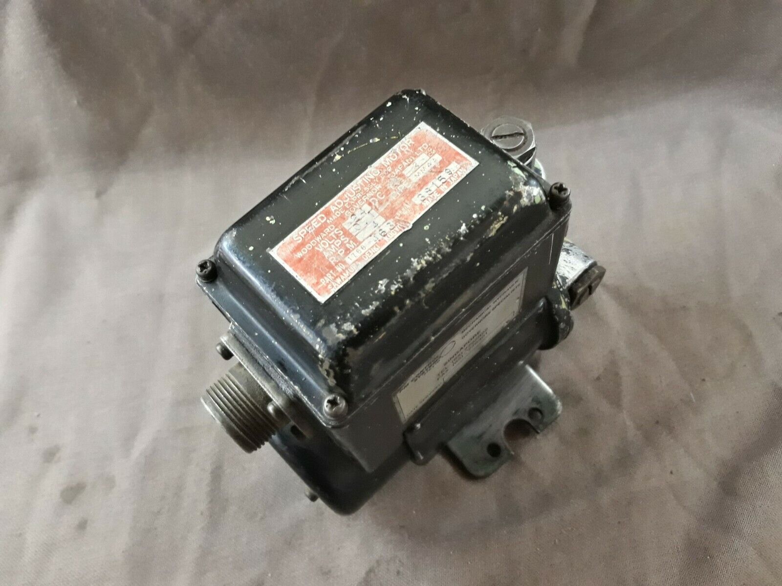 Woodward Governor Speed Adjusting Motor 1766-463 24 VDC 