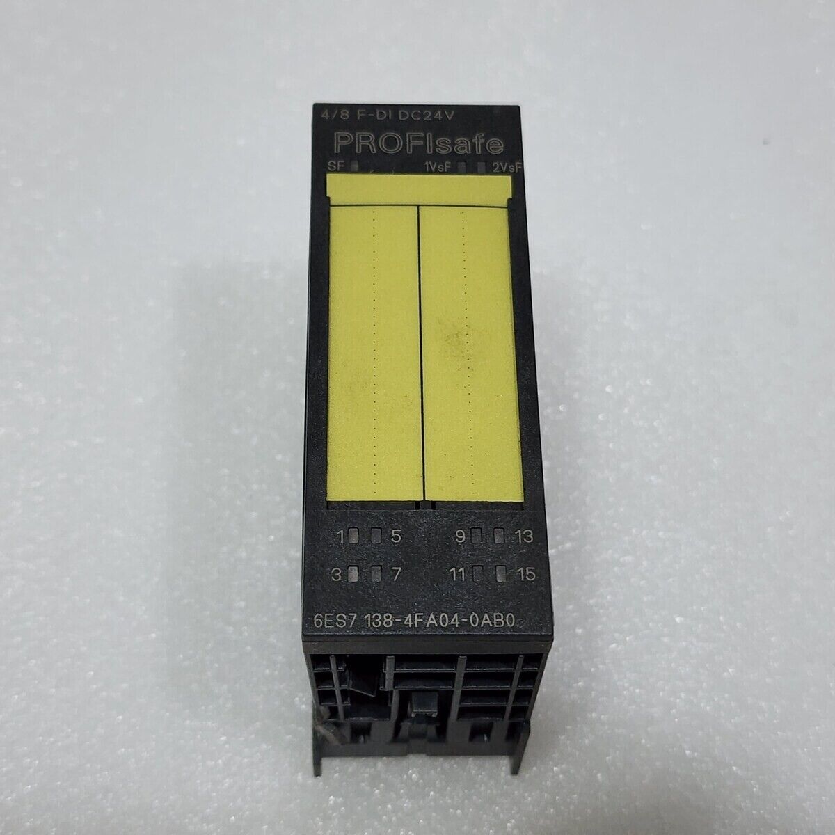 SIEMENS 6ES7 138-4FA04-0AB0 4/8 F-DI PROFISAFE MODULE BROKEN-CRACK