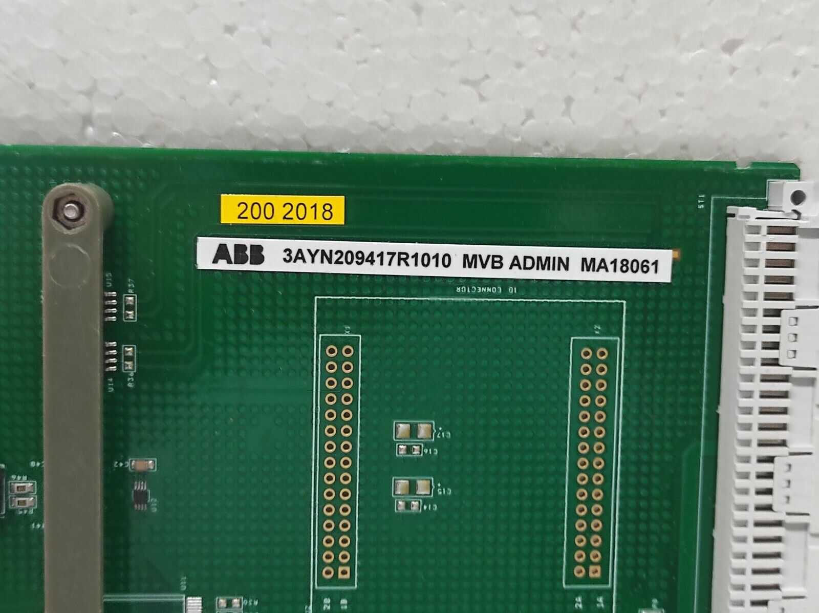 ABB 3AYN209417R1010 MVB ADMIN CARD