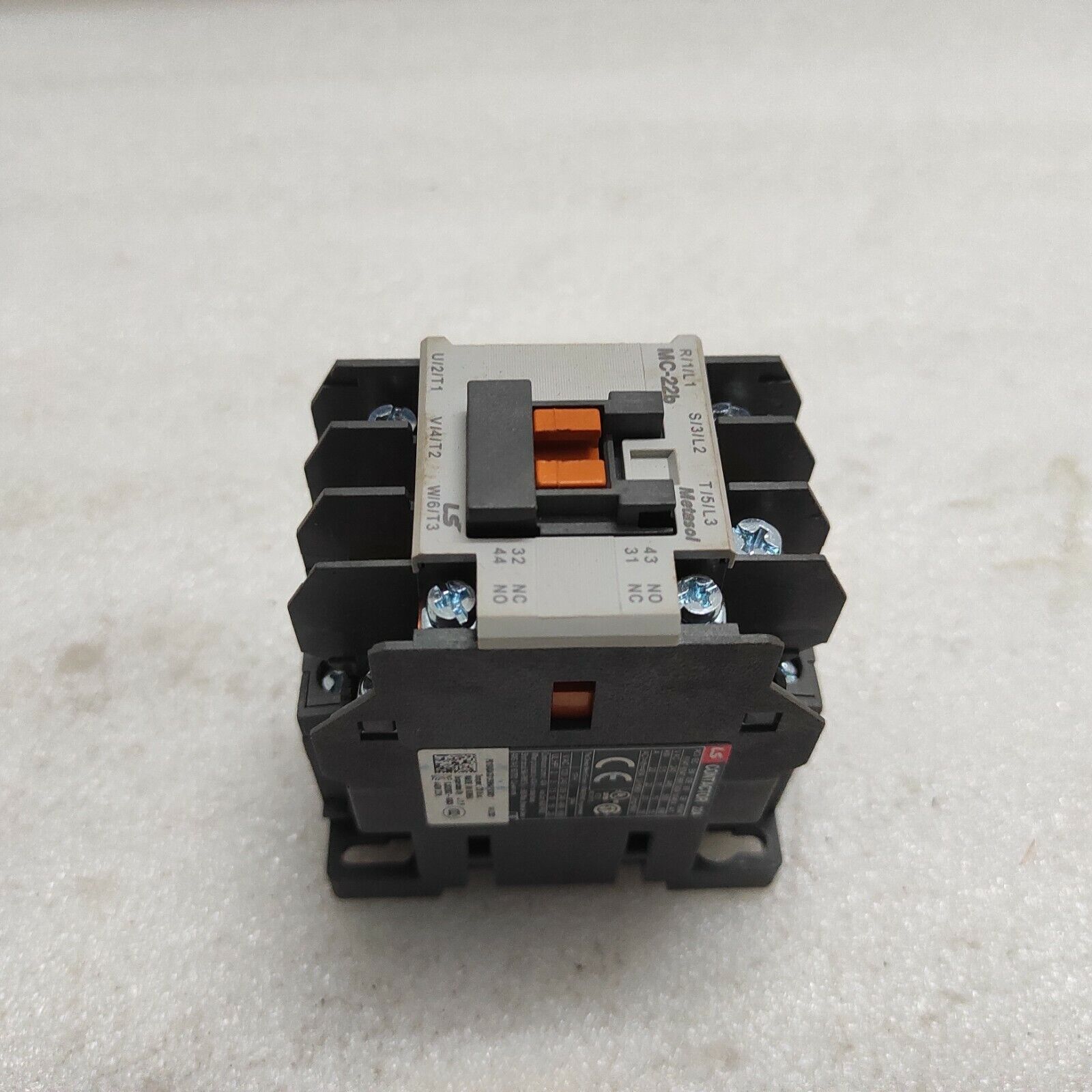 LS ELECTRIC MC-22B MAGNETIC CONTACTOR 22A COIL VOLTAGE 200-220V