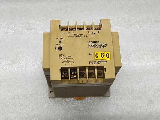 OMRON S82K-2524 POWER SUPPLY 24VDC 2.1A