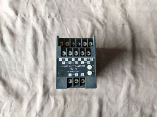 Toyo Keiki EGM-23 3-Phase Watt Transducer