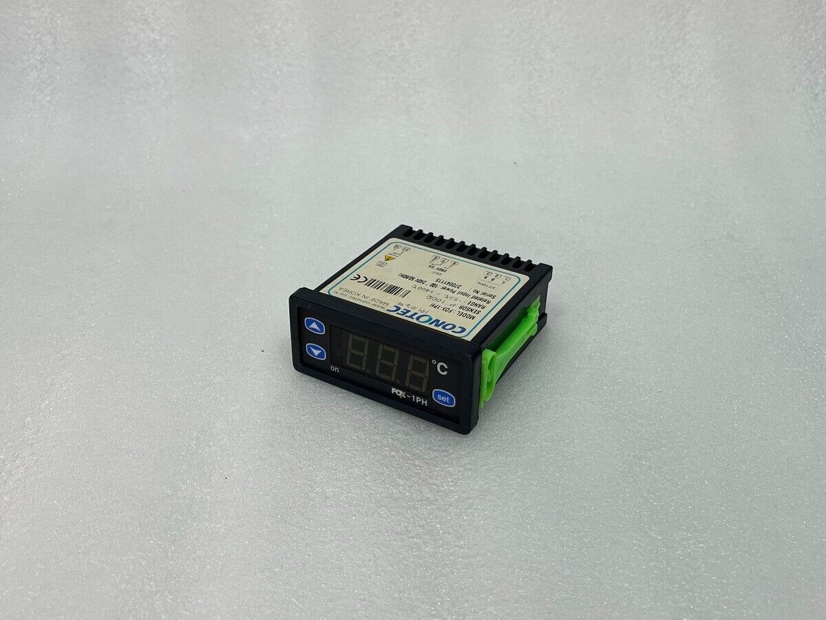 CONOTEC FOX-1PH TEMPERATURE CONTROLLER 100-240VAC PT100 OHM