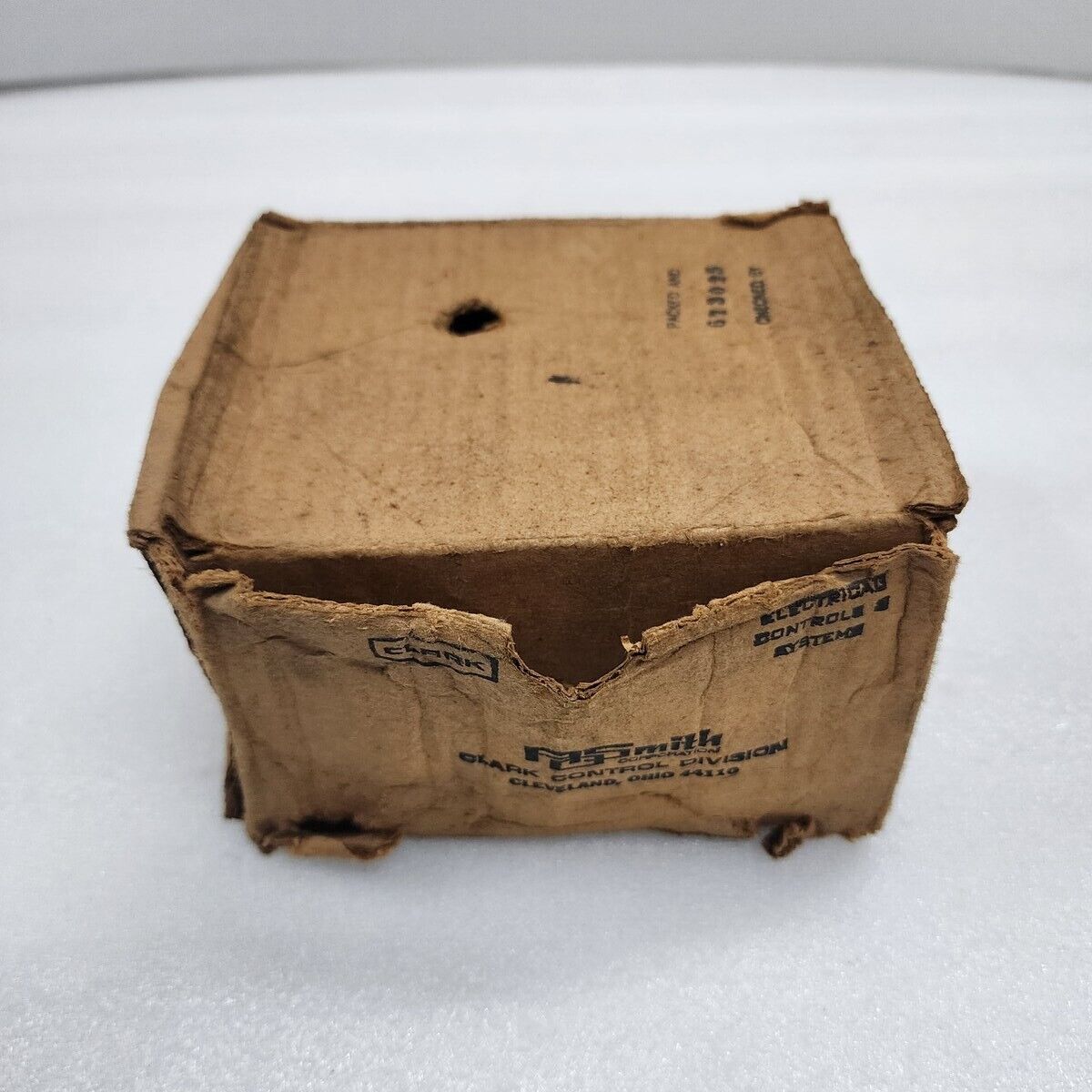 CLARK CONTROL DIVISION 5UF12-2-76 PMF A.C. RELAY BULLETIN 7305 10A 600VAC 5UF12-