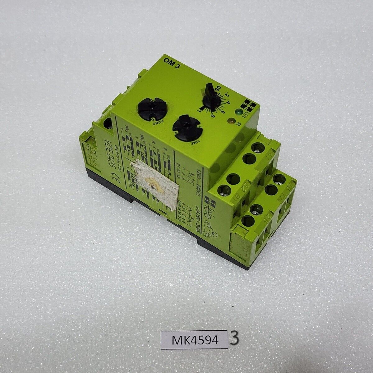 TELE OM 3 TIMER RELAY 12-240V