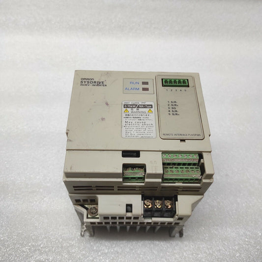 OMRON SYSDRIVE 3G3EV-AB007MA-CUE INVERTER 
