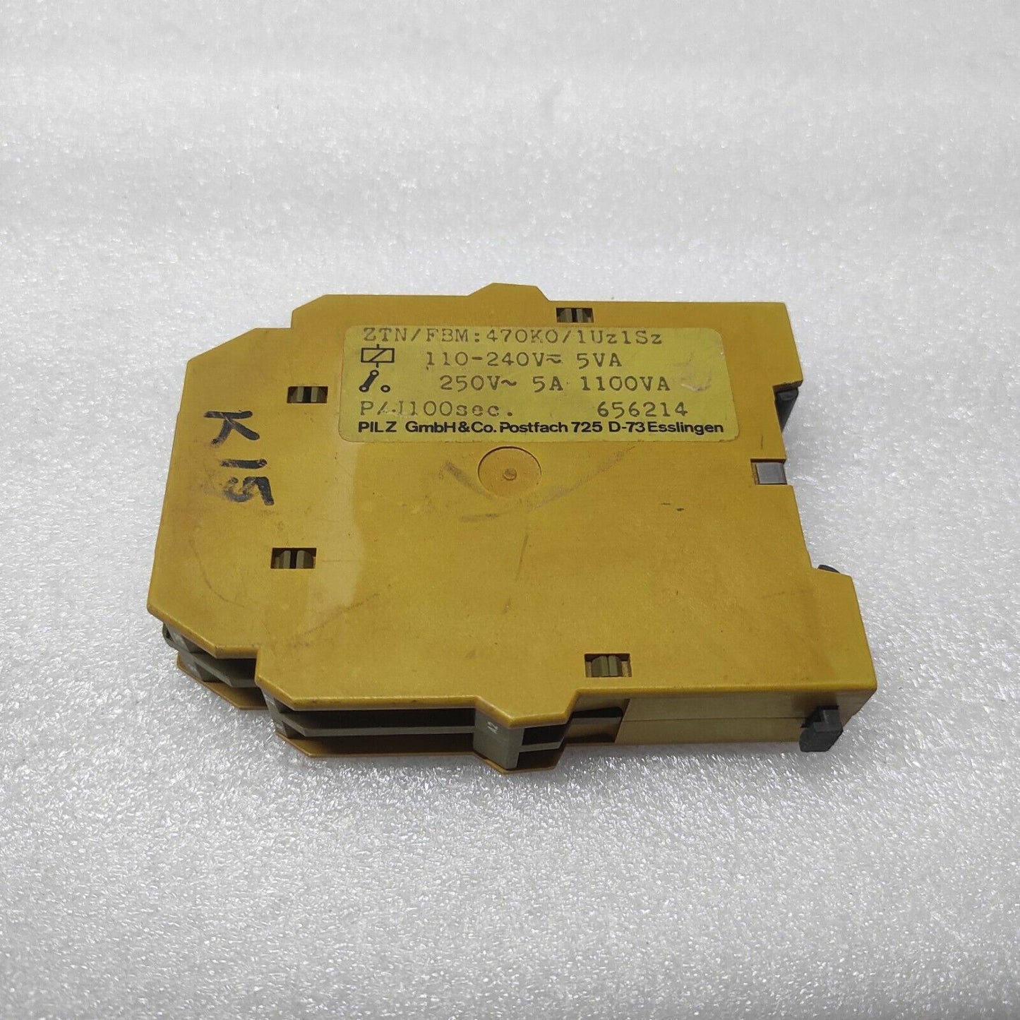 PILZ ZTN/FBM SAFETY RELAY 470K0/1UZ1SZ 110-240V 656214