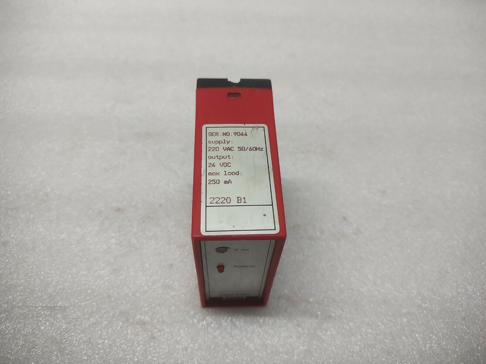 PR ELECTRONICS 2220 POWER SUPPLY 