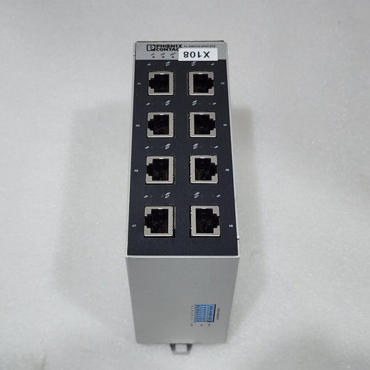 PHOENIX CONTACT FL SWITCH SFNT 8TX INDUSTRIAL ETHERNET SWITCH 2891005