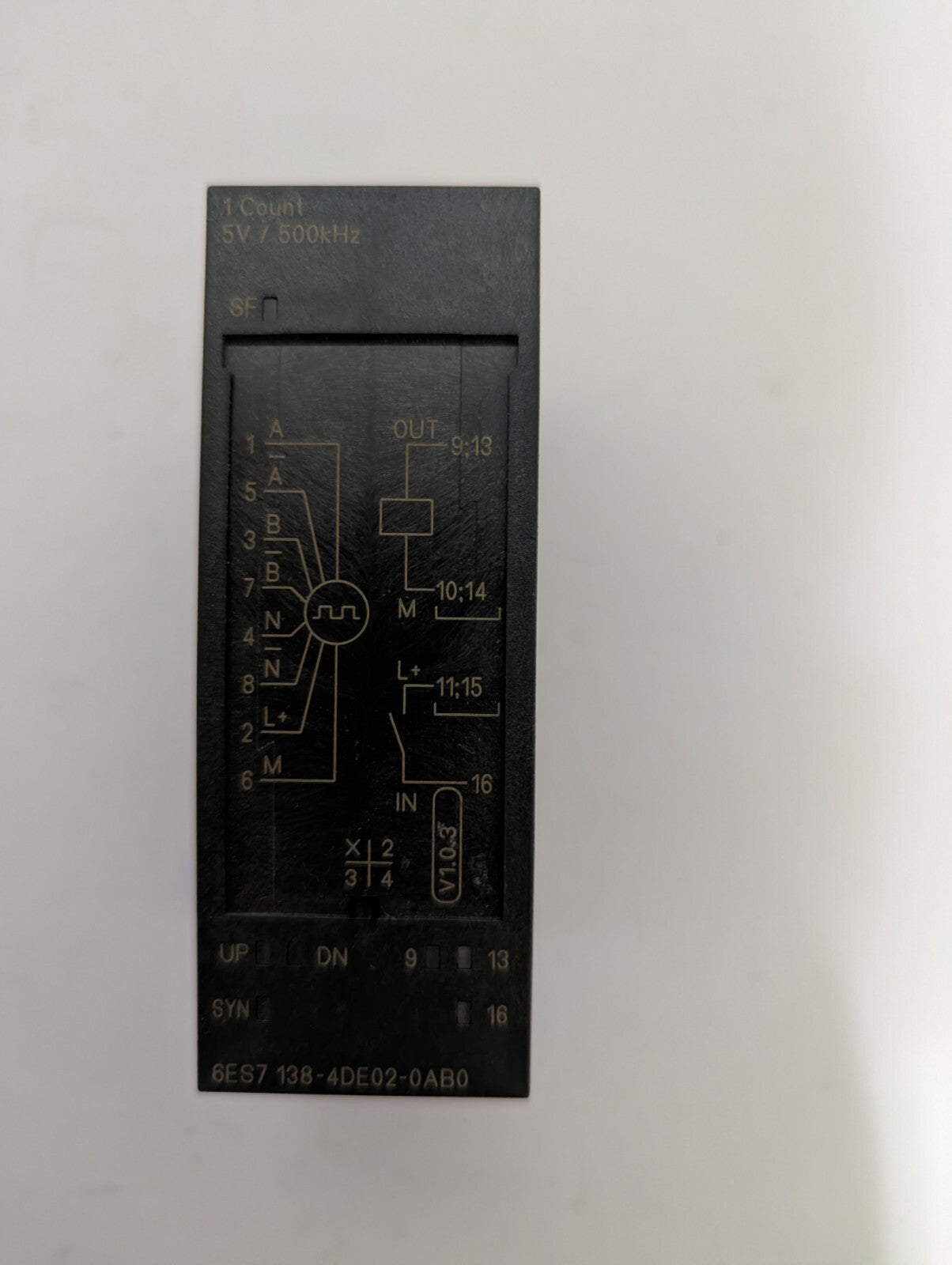 SIEMENS 6ES7138-4DE02-0AB0 COUNTER MODULE