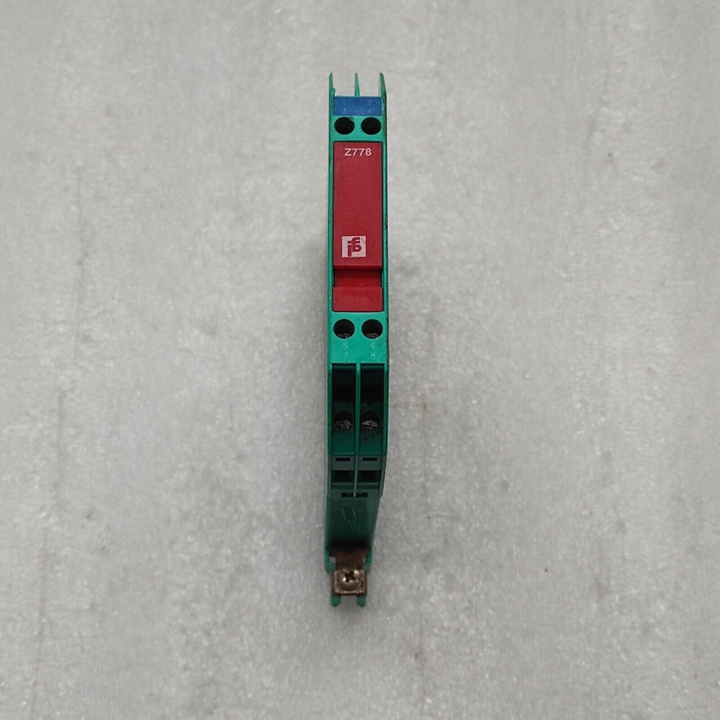 Pepperl + Fuchs Z778 Safe Snap Barrier 71804 Zener Barrier