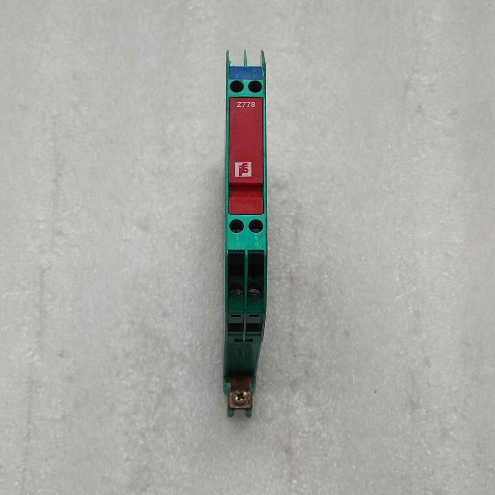 Pepperl + Fuchs Z778 Safe Snap Barrier 71804 Zener Barrier