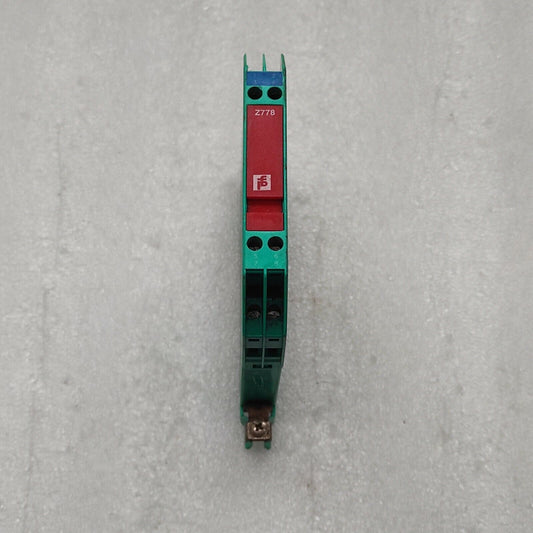 Pepperl + Fuchs Z778 Safe Snap Barrier 71804 Zener Barrier