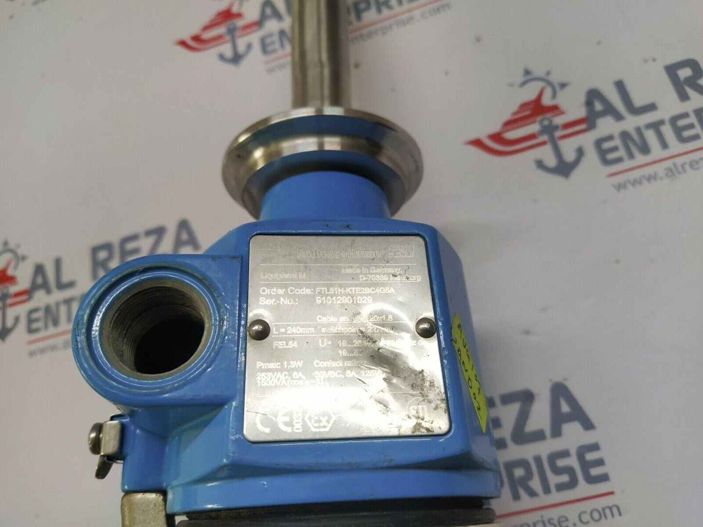 ENDRESS HAUSER FTL51H-KTE2BC4G5A LIQUIPHANT VIBRONIC POINT LEVEL DETECTION