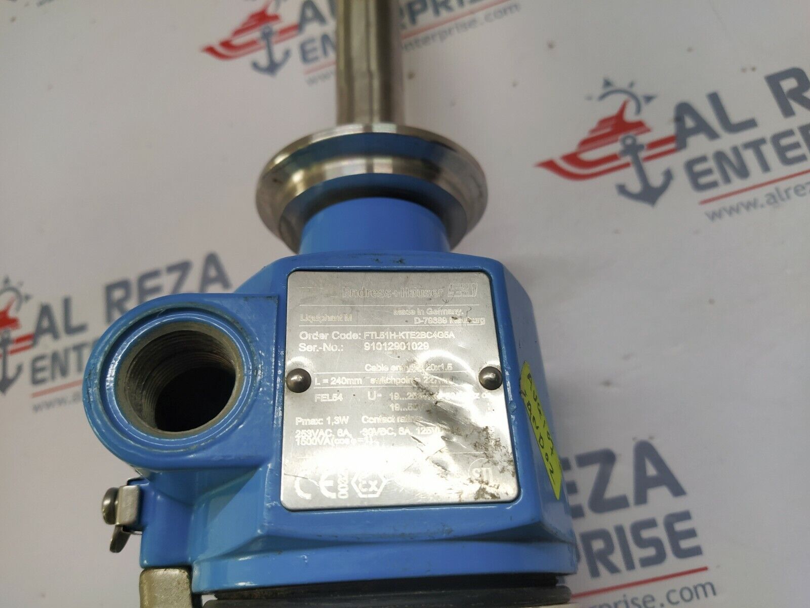 ENDRESS HAUSER FTL51H-KTE2BC4G5A LIQUIPHANT VIBRONIC POINT LEVEL DETECTION