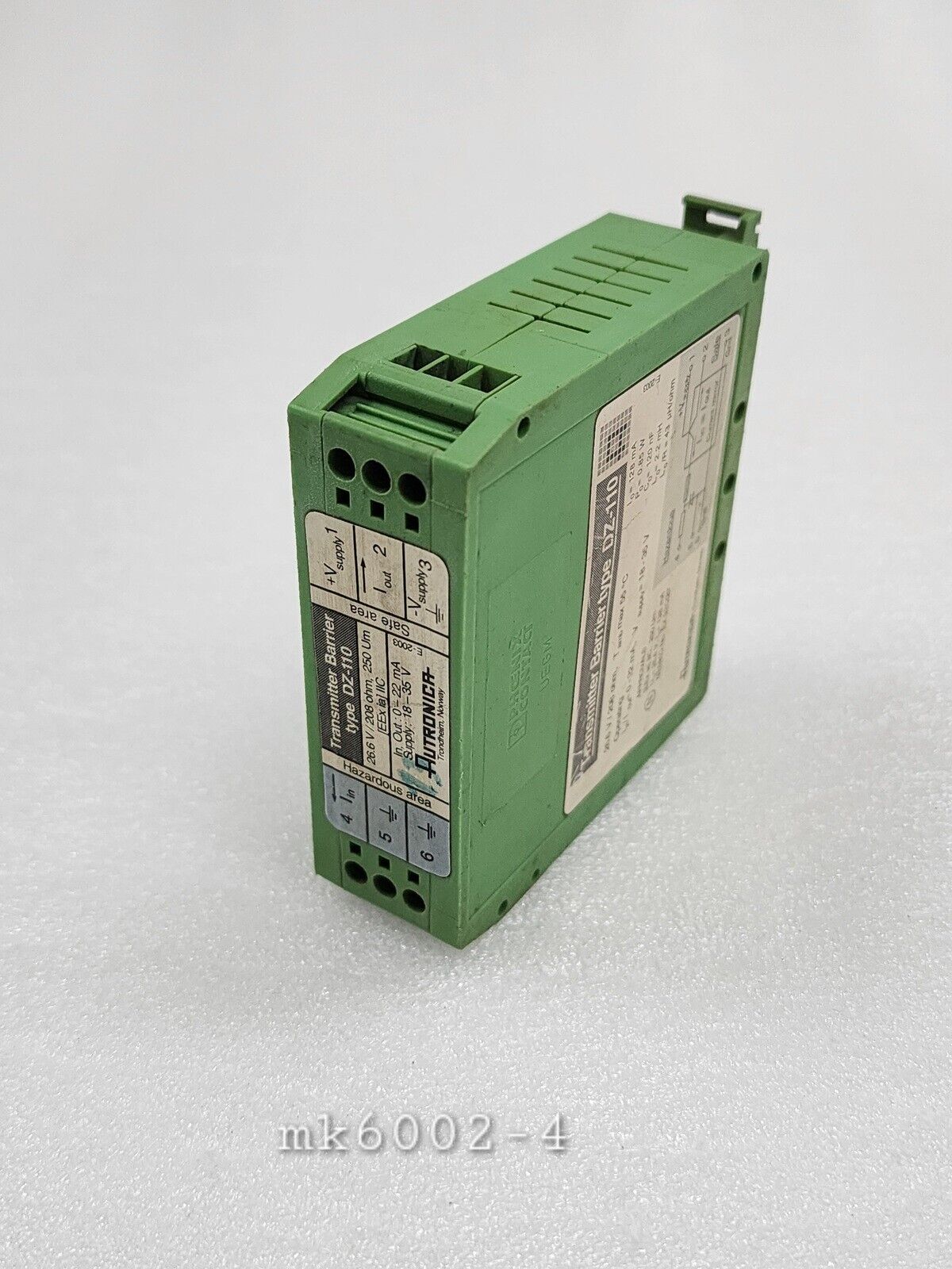 AUTRONICA DZ-110 TRANSMITTER BARRIER 18-35VDC