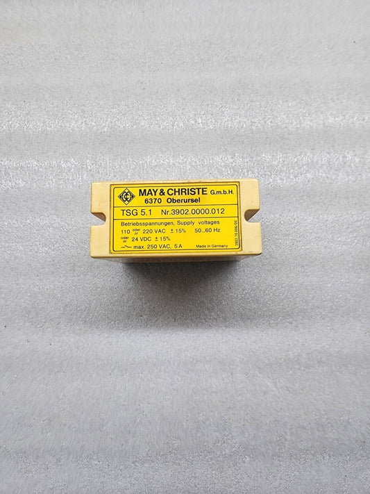 MAY & CHRISTE TSG 5.1 3902.0000.012 110-220VAC/24VDC