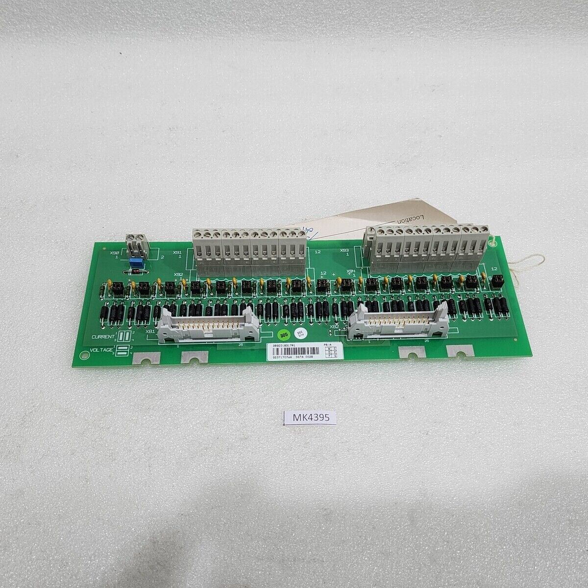 ABB DSTA 002B CONNECTION UNIT FOR ANALOG INPUT BOARD 3BSE018317R1