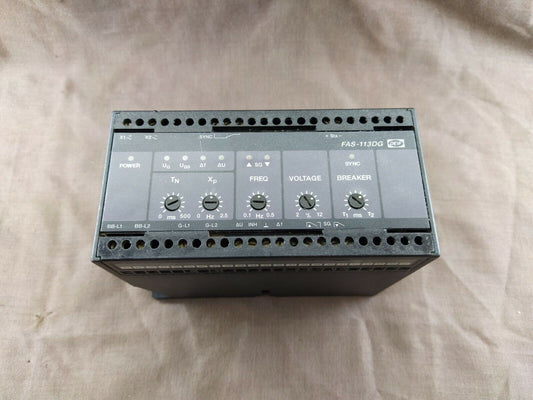 Deif FAS-113DG Synchronisation & Circuit Breaker Closing 100050045.30 FAS1113DG 