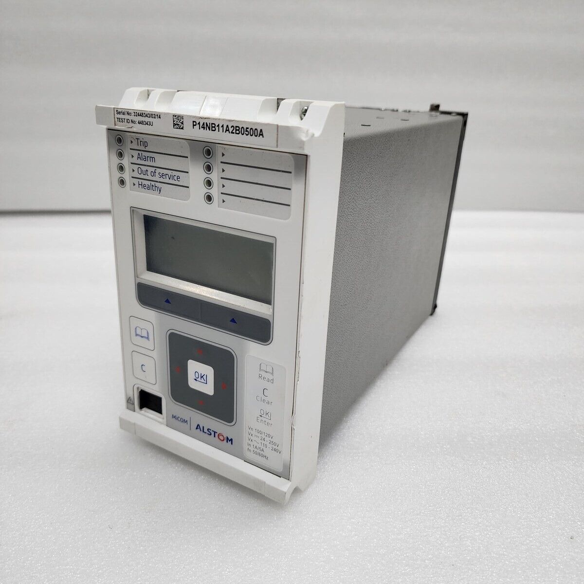 ALSTOM MICOM P14NB11A2B0500A P14NB NON DIRECTIONAL RELAY