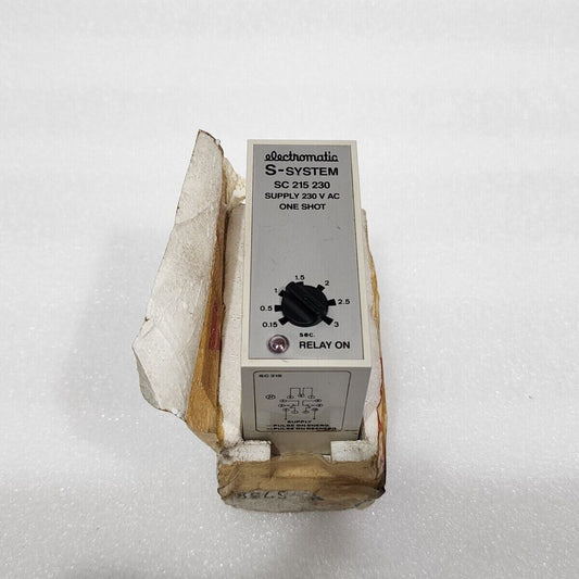 ELECTROMATIC S-SYSTEM SC 215 230 ONE SHOT RELAY 230VAC