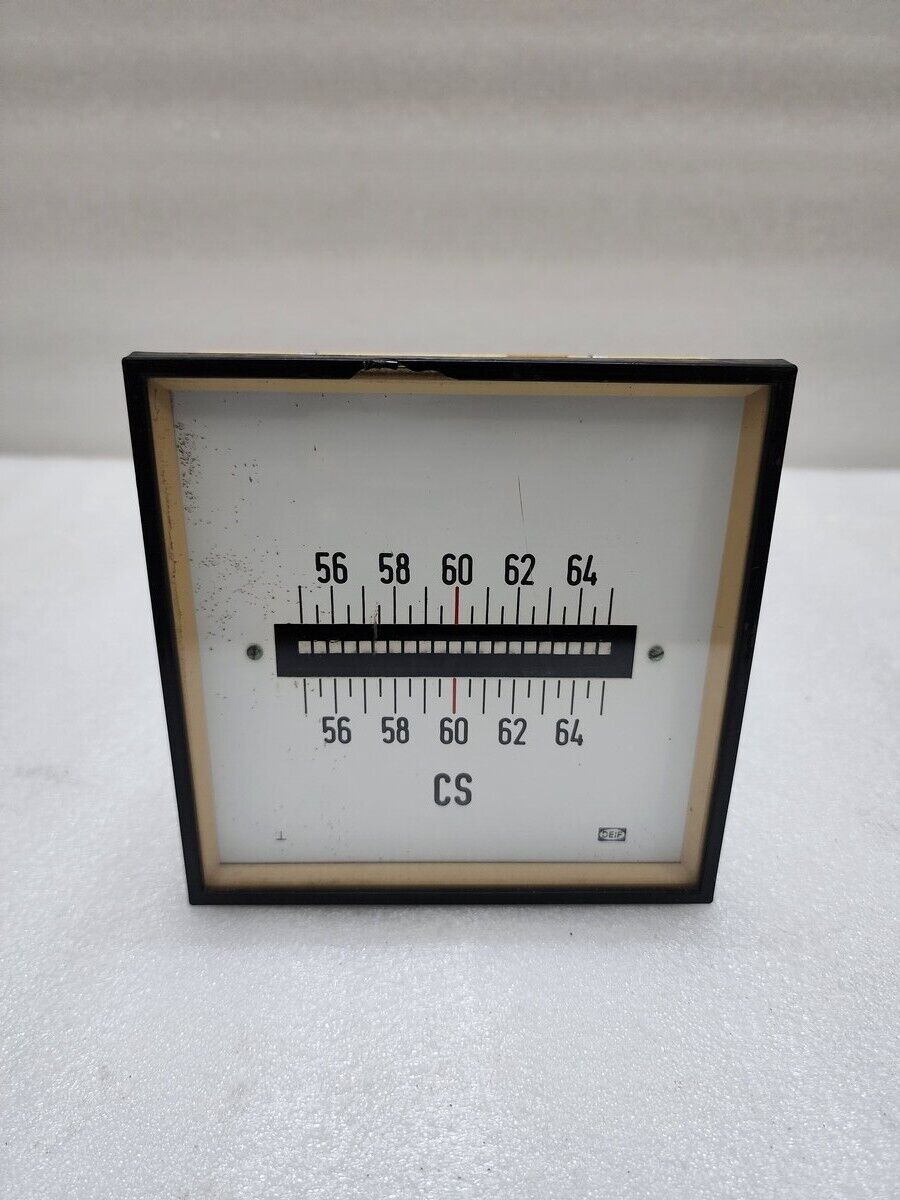 DEIF CS DOUBLE FREQUENCY METER