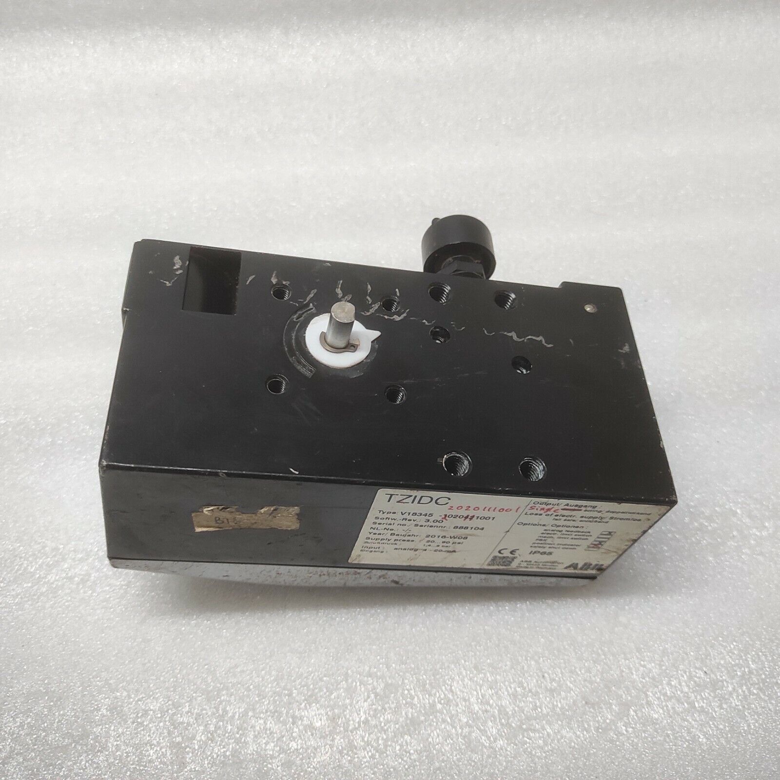 ABB TZIDC DIGITAL POSITIONER V18345-2020111001