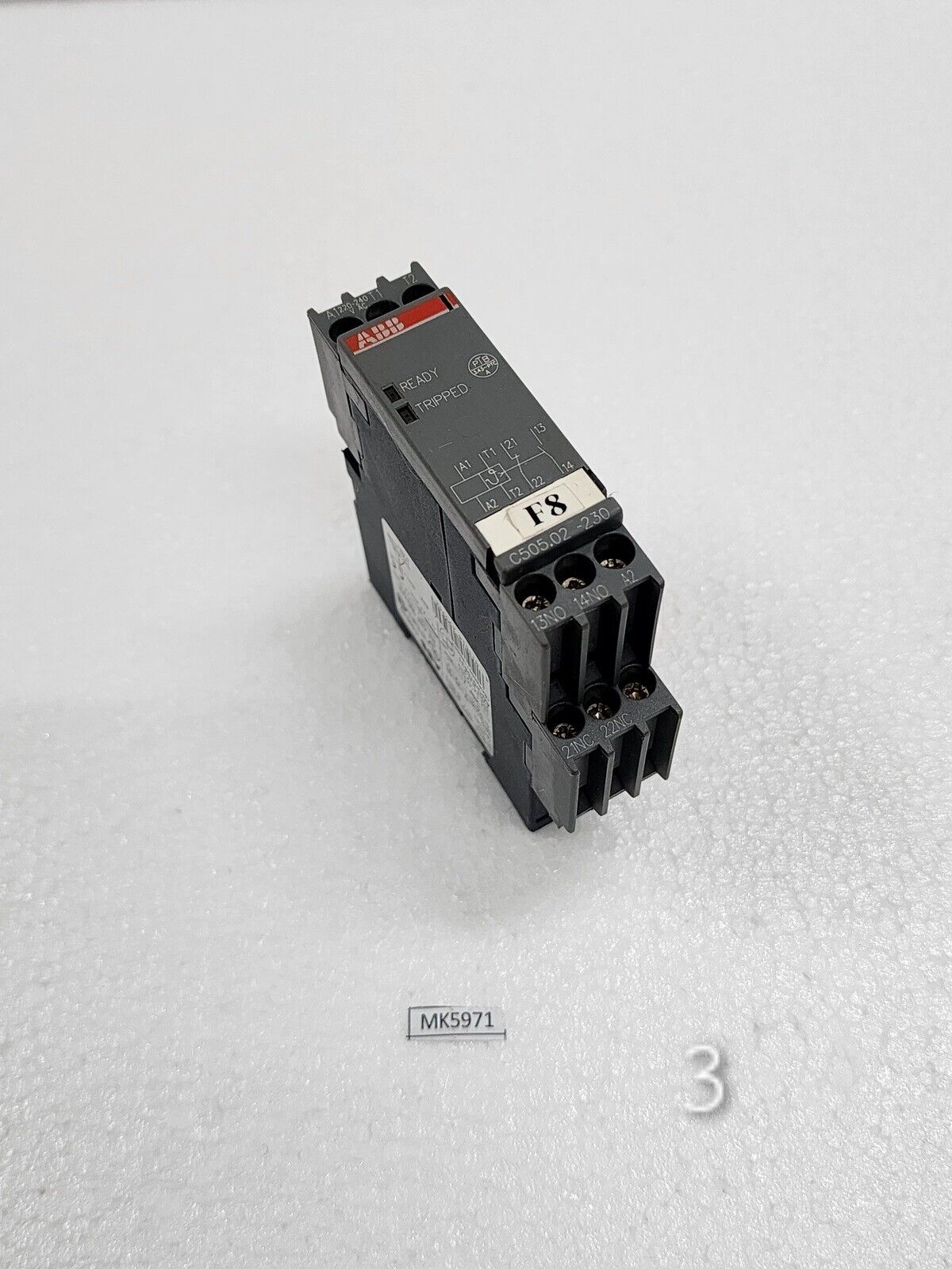 ABB C505.02 THERMISTOR PROTECTION RELAY 1SAR600011R0002 