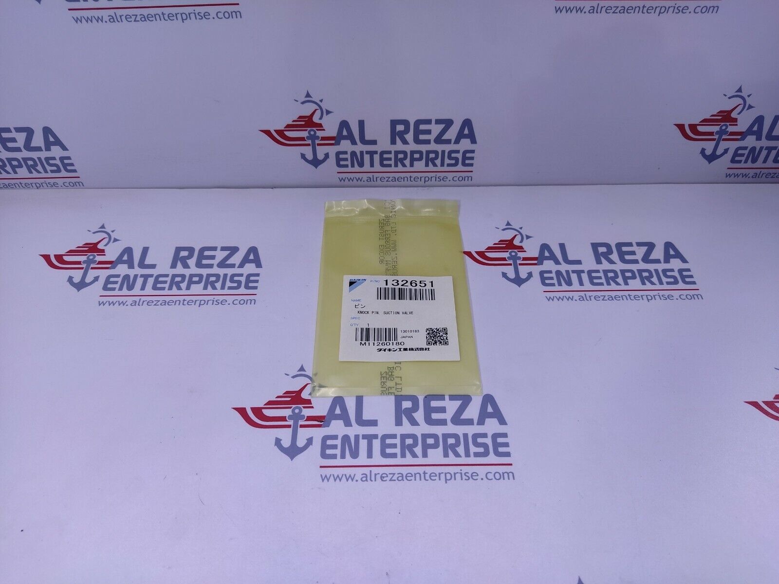 Daikin 132651 Knock Pin Suction Valve