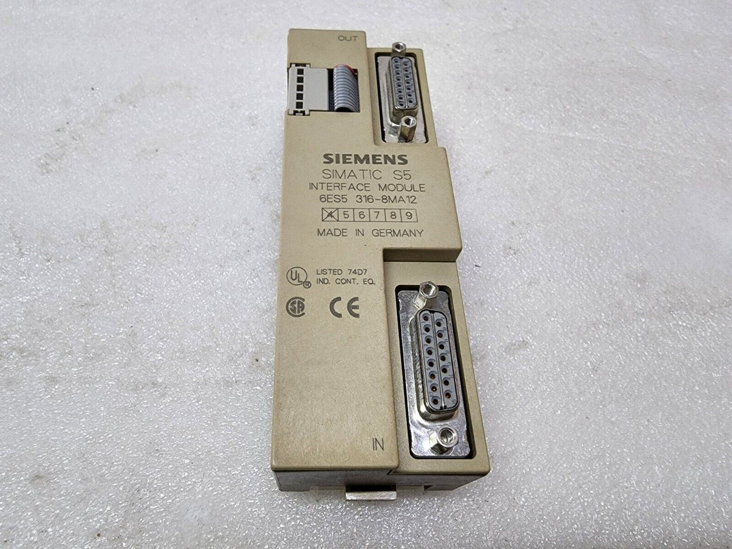 Siemens Simatic S5 Interface Module 6ES5 316-8MA12