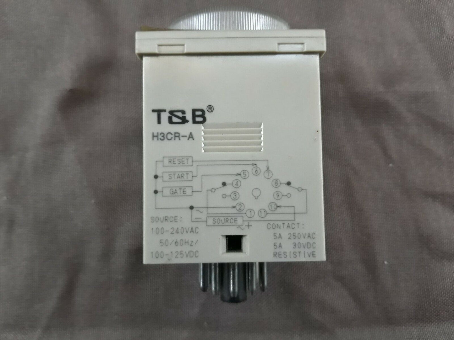 T&B H3CR-A Timer 100-240 VAC