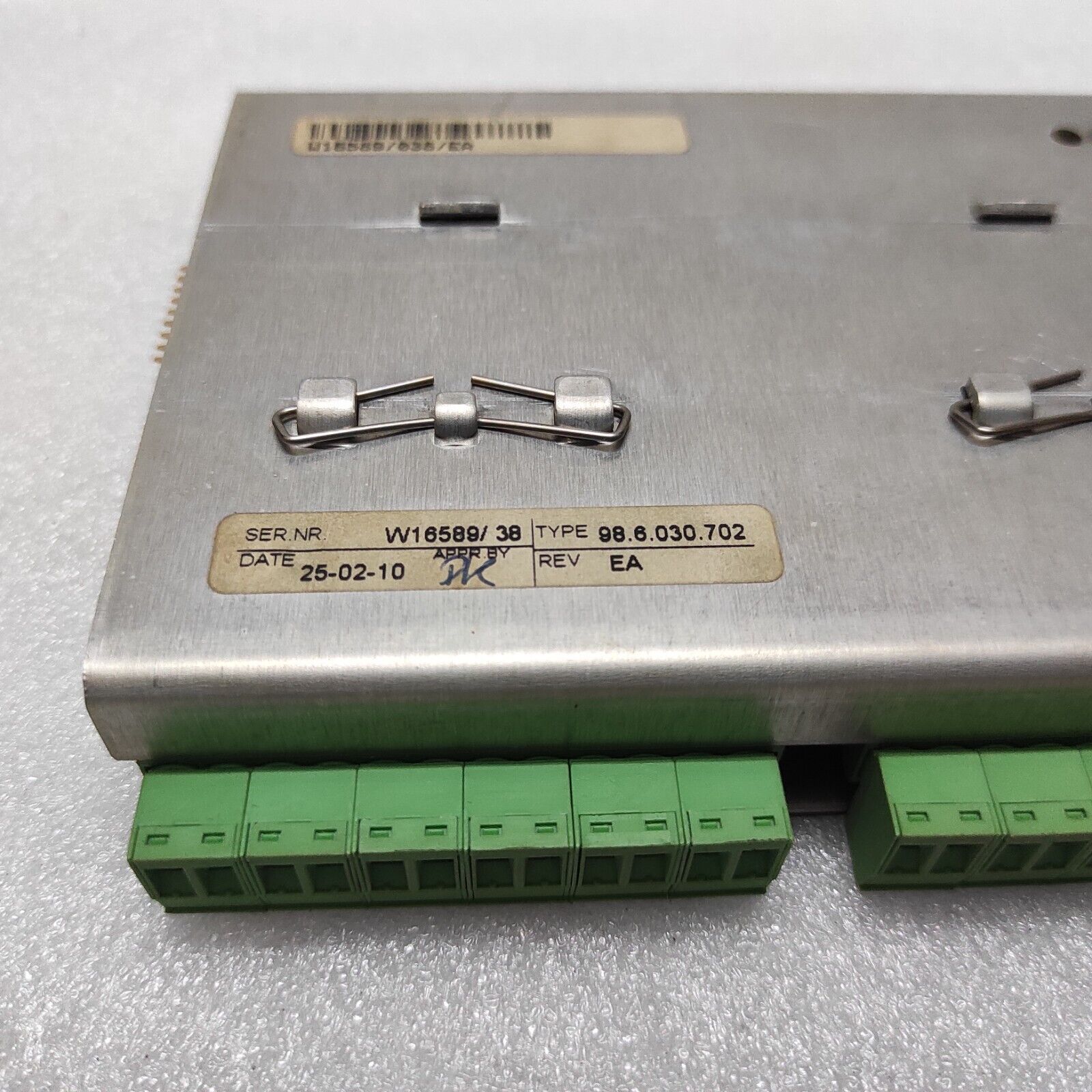 PRAXIS AUTOMATION 98.6.030.702 DIN-I/O-MODULE 