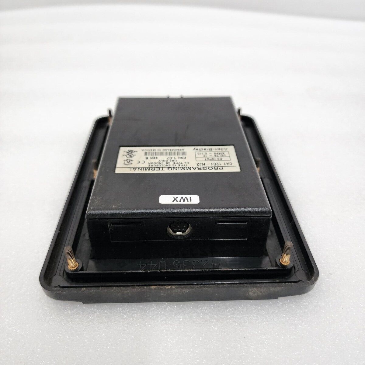 ALLEN BRADLEY CAT 1201-HJ2 SER B PROGRAMMING TERMINAL