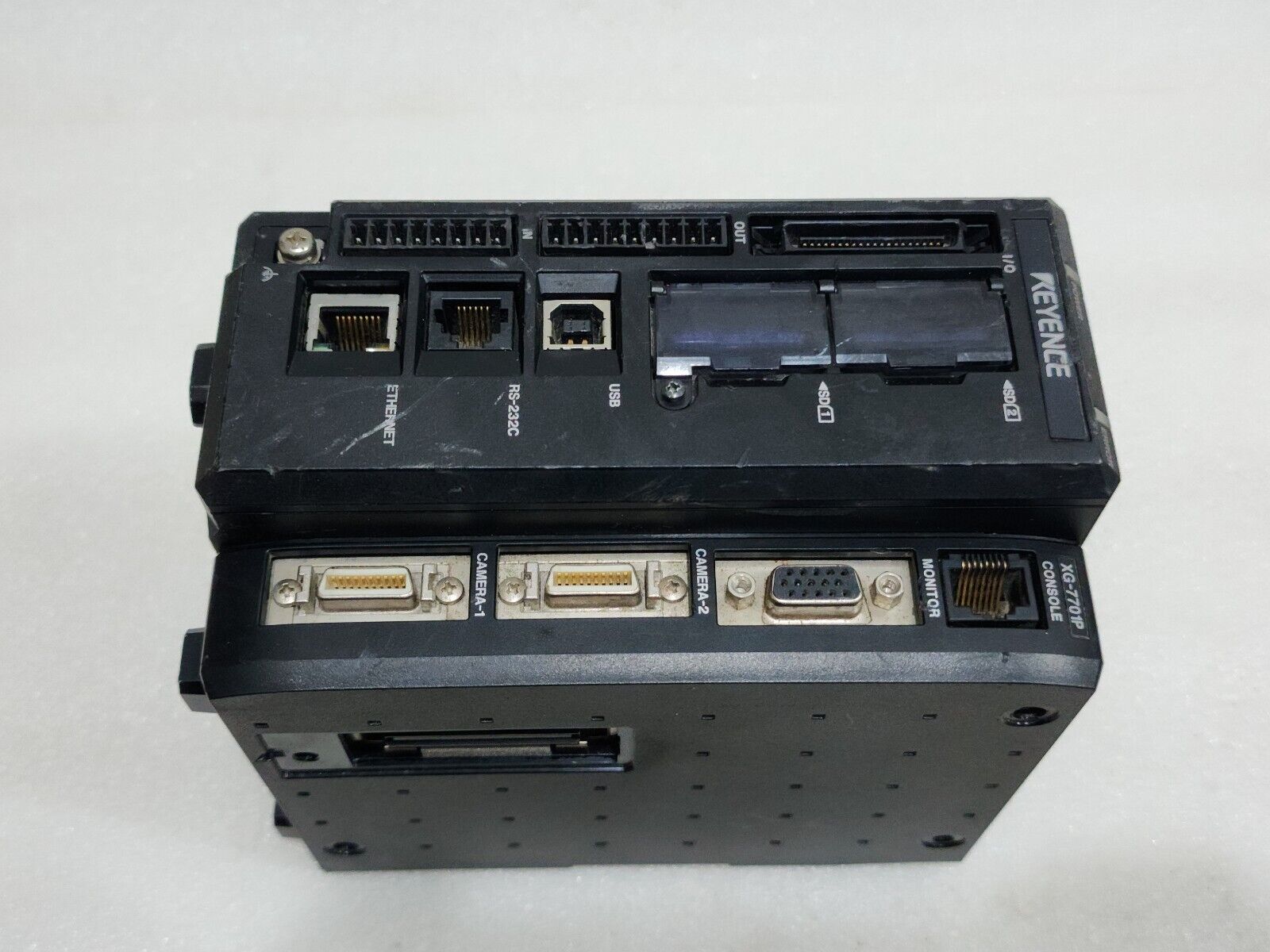 KEYENCE XG-7701P MULTI CAMERA IMAGING SYSTEMS CONTROLLER