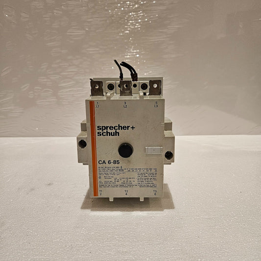 SPRECHER + SCHUH CA6-85 3-POLE MAGNETIC CONTACTOR 160A
