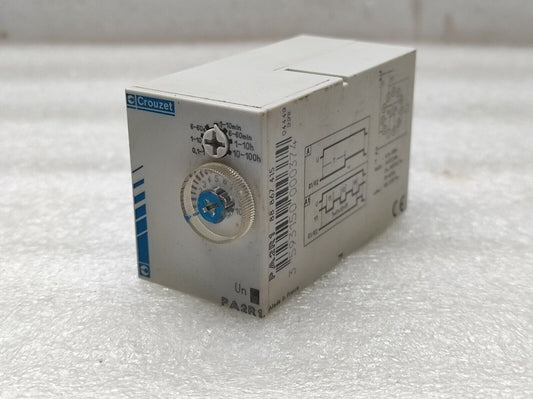 CROUZET PA2R1 MULTIFUNCTION TIMER 88867415 24V DC/24-240V AC