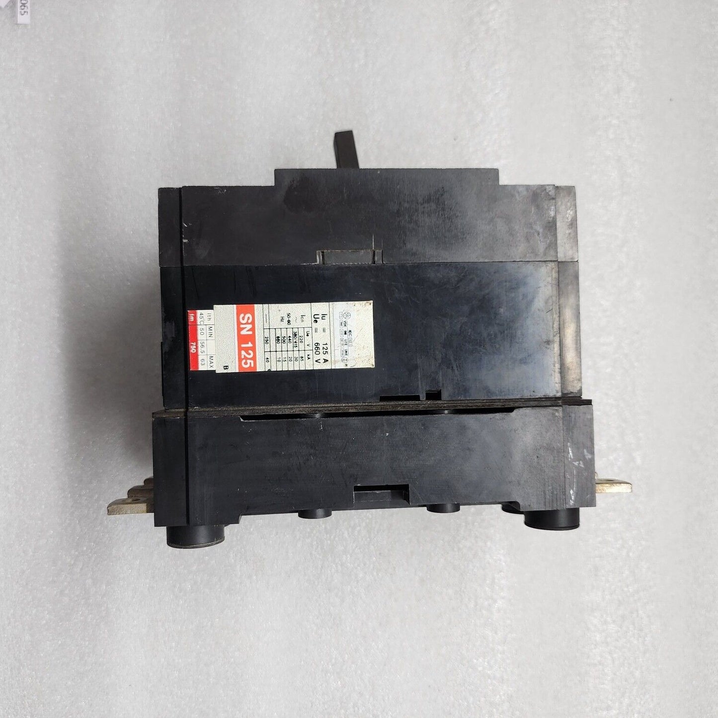 ABB SACE SN125 3-POLE BREAKER 125A SN125