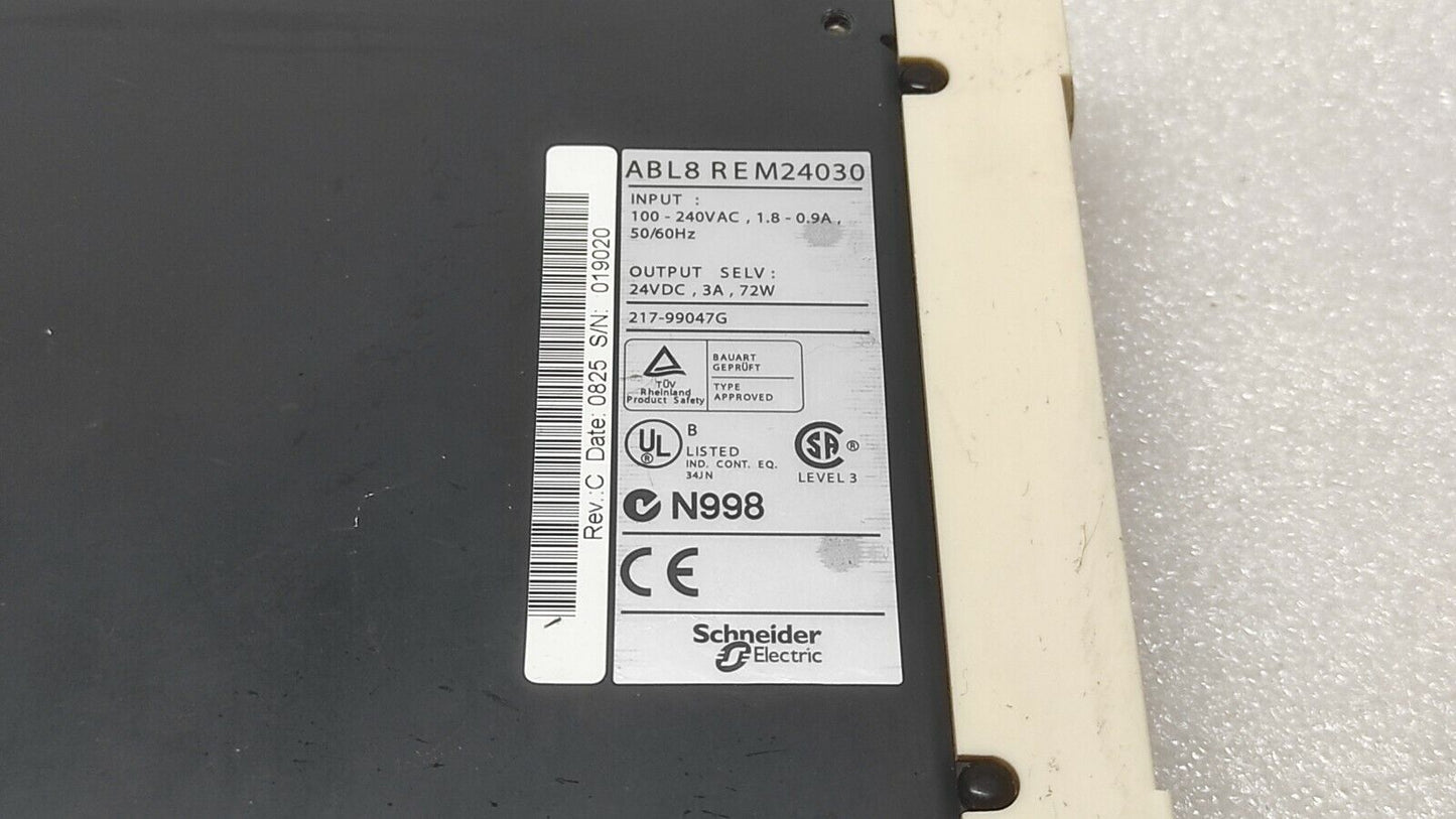 SE ABL8 REM24030 SMPS 24VDC 3A