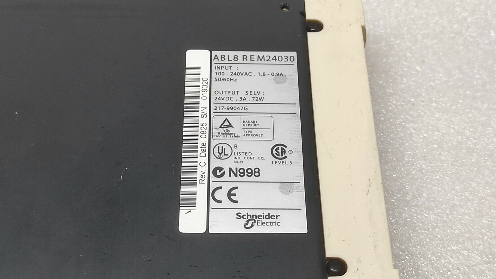 SE ABL8 REM24030 SMPS 24VDC 3A