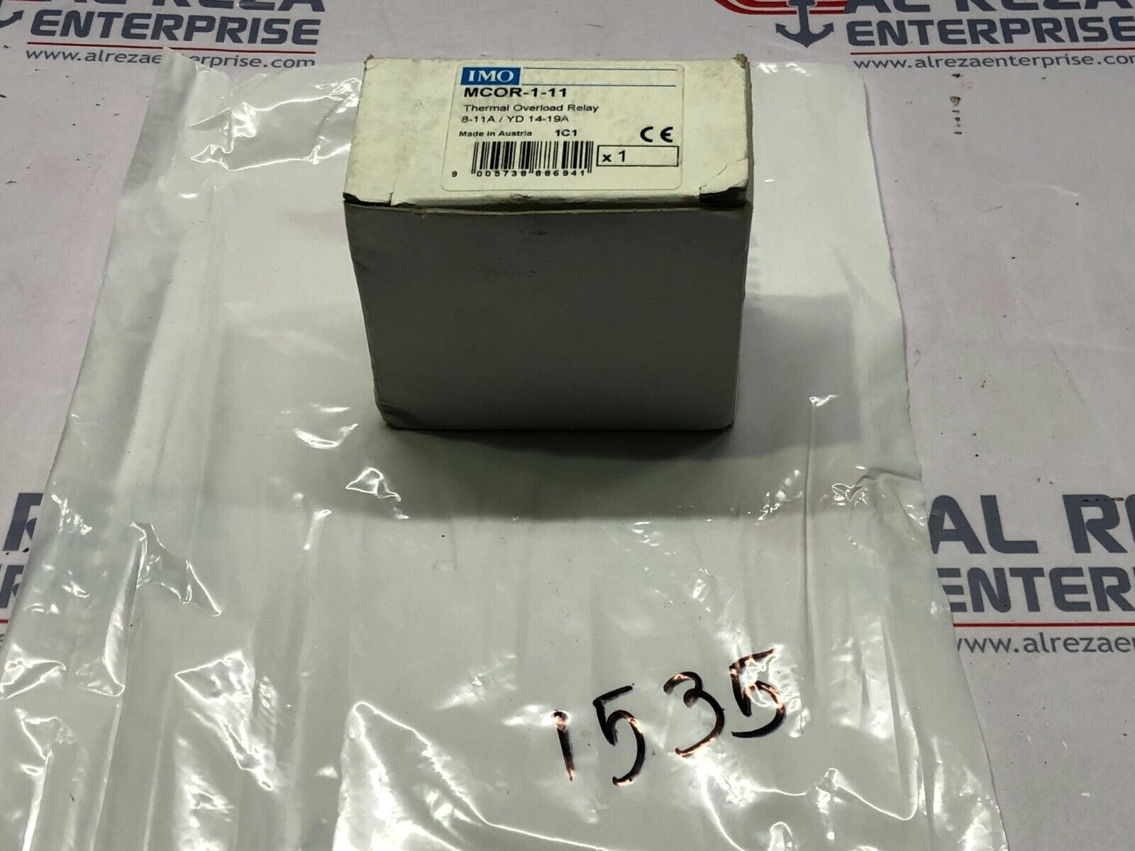 IMO MCOR-1-11 THERMAL OVERLOAD RELAY 8-11A/YD 14-19A