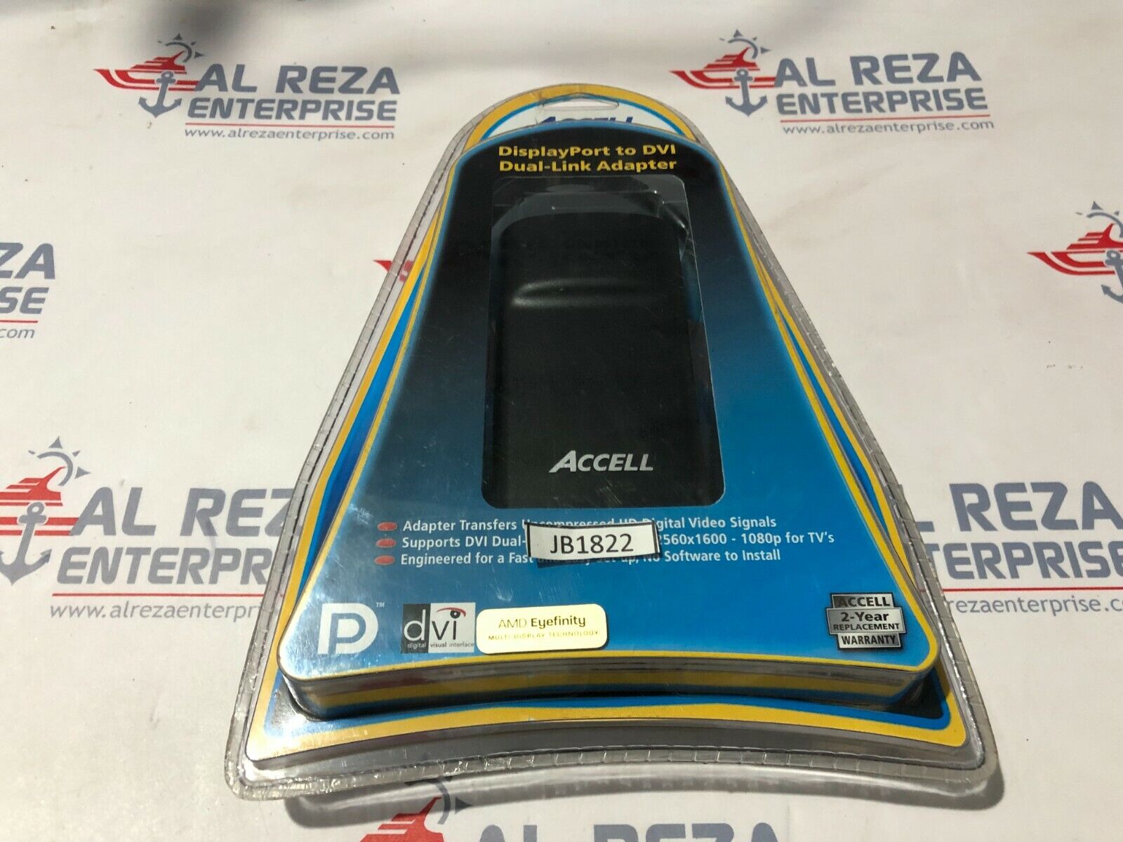 ACCELL ULTRA-AV DISPLAY PORT TO DVI DUAL-LINK ADAPTER  