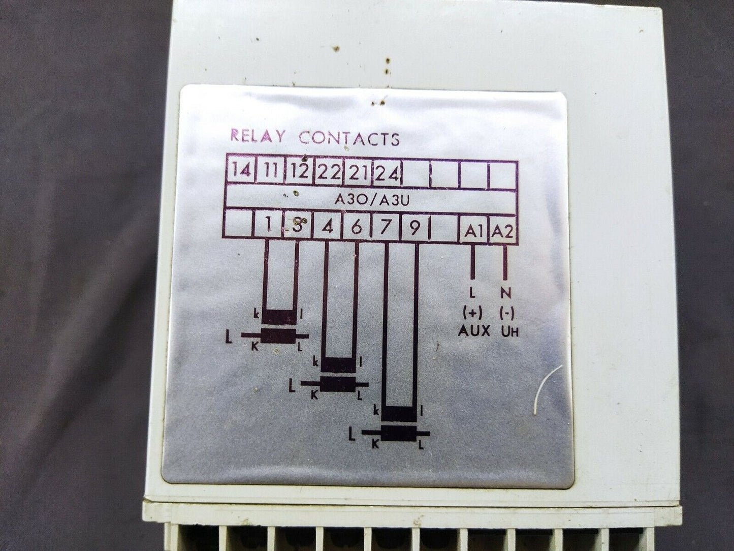 Multitek M200-A3O Current Relay 415V AC 3 PH Current Over Trip