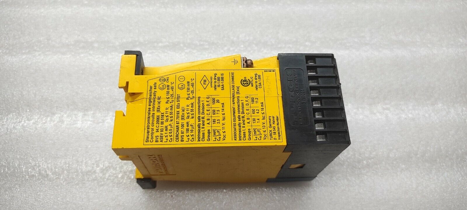 TURCK MS1-22EX0-R SWITCHING AMPLIFIER 230VAC