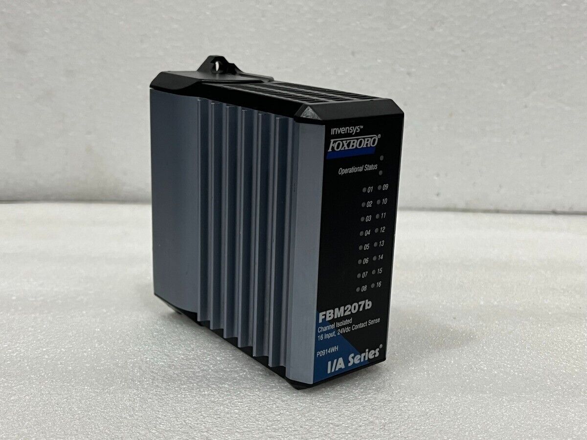 FOXBORO INVENSYS FBM207B 16CH ISOLATED INPUT 24VDC CONTACT SENSE P0914WH