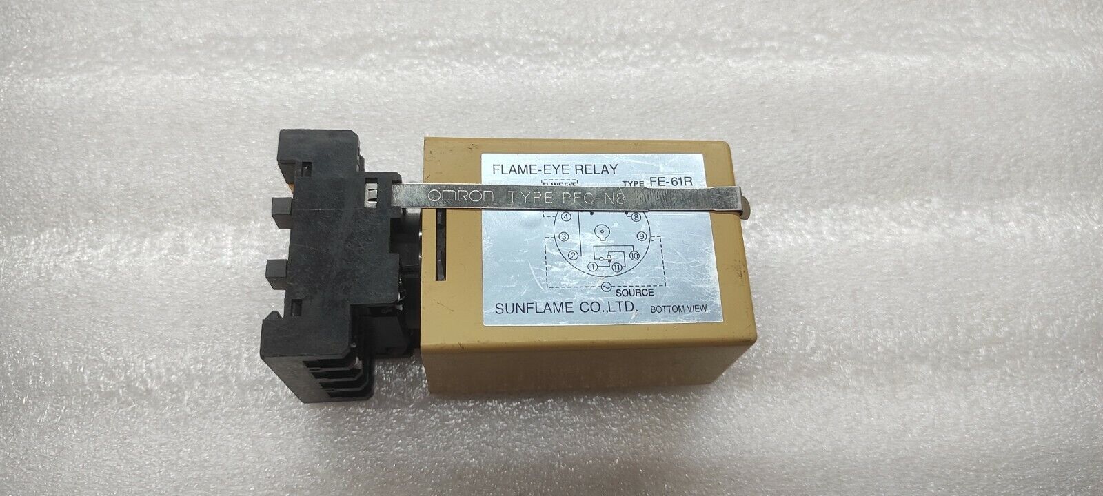 SUNFLAME FE61R FLAME EYE RELAY 200-220VAC