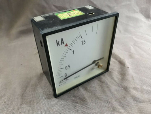 Celsa kA Meter 0-3 kA Analog Recessed Ammeter