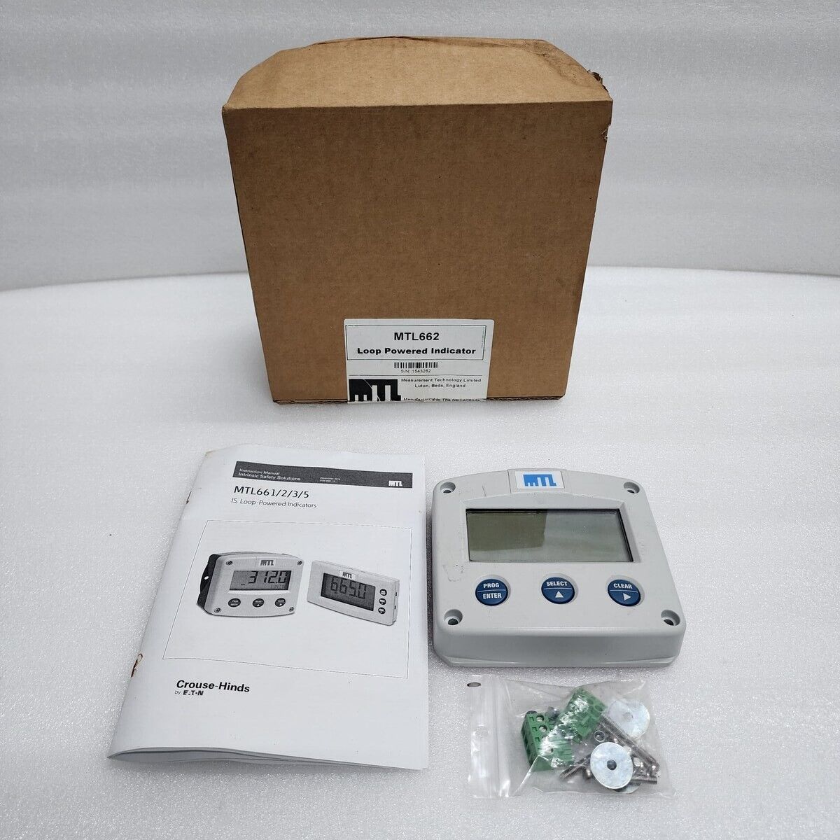 MEASUREMENT TECHNOLOGY MTL662 LOOP POWERED INDICATOR