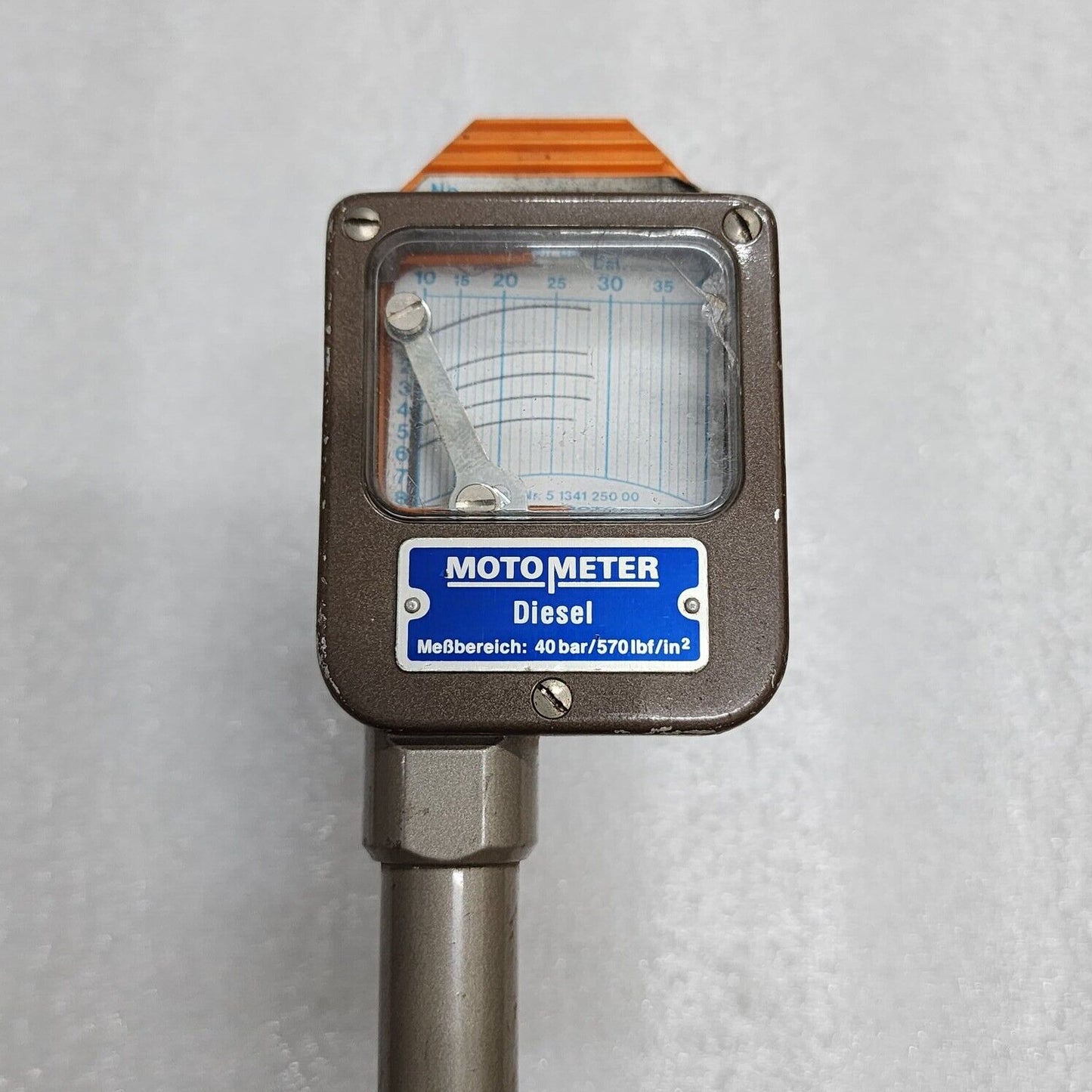 MOTO METER DIESEL COMPRESSION GAUGE 40BAR