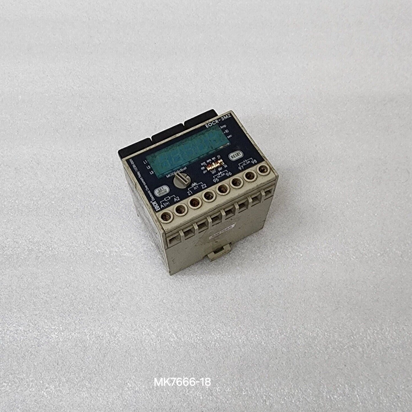 SAMWHA EOCR-3MZ-A ELECTRONIC OVERCURRENT RELAY 0.1-800A